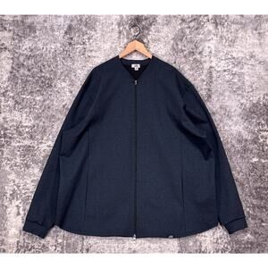 One Bone Jacket 4 / 5XL Mens Full Zip Bomber Blue